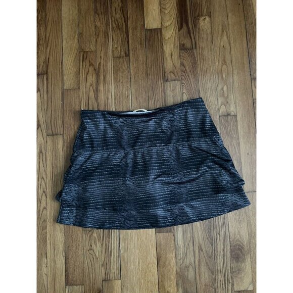 Lucky in Love Dresses & Skirts - Lucky In Love Women's High Waist Print Tiered Tennis Golf Skirt Size L